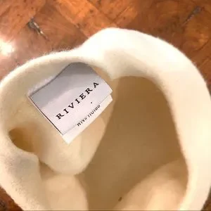 Riviera | Accessories | Riviera Beret Ivory Hat | Poshmark display picture 1